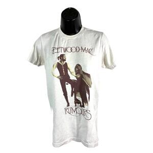 Fleetwood Mac Rumours T Shirt Small White Stevie Nicks